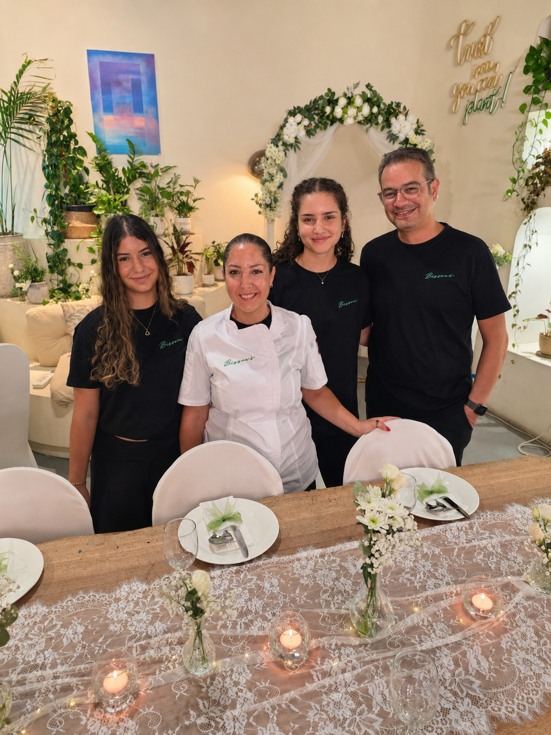 Chef Bissou and family