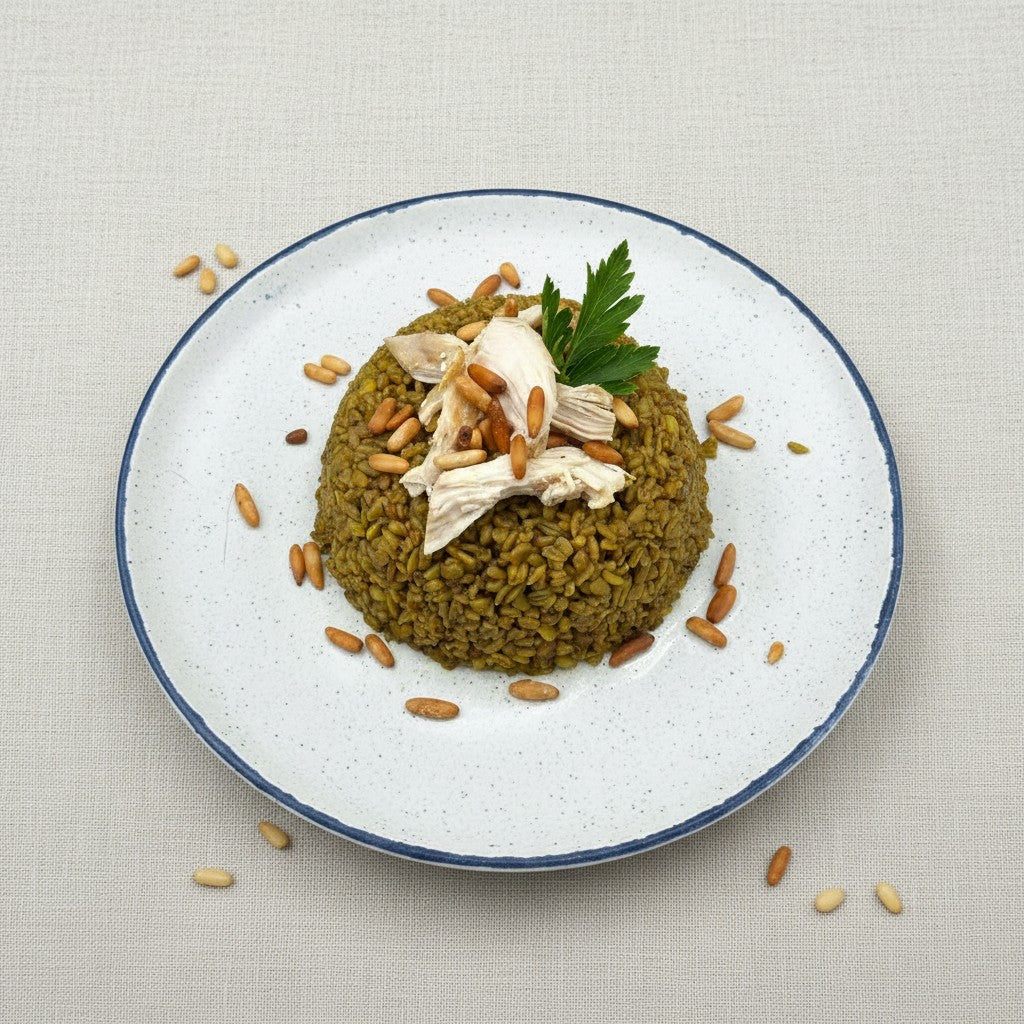 Freekeh with chicken
